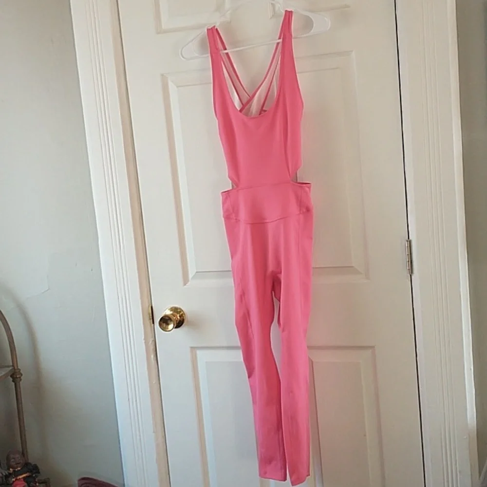 FP Movement by Free People Pink Jumpsuit - Picture 1 of 3